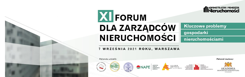Prezentacja projektu CLI-MA na XI Forum dla Zarządców Nieruchomości w Warszawie